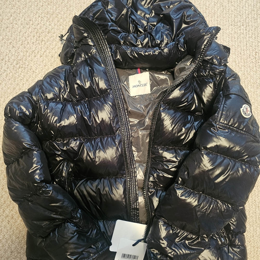 Moncler Black Puffer Jacket